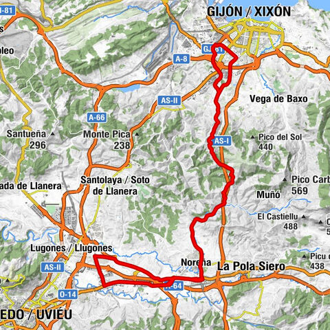 Gijón / Xixón - La Madera - Iglesia de San Julián - Tremañes