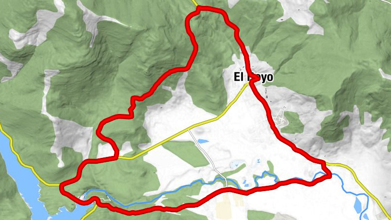 El Royo - Derroñadas - Vilviestre de los Nabos - Club Naútico de Soria