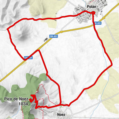 Polán - Las Boleras - Pico de Noez