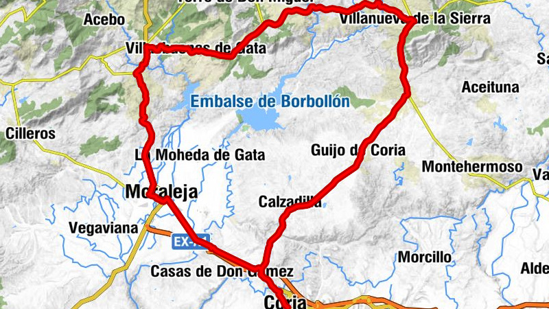 Coria - Mixtura - Calzadilla - Moraleja