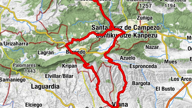 Maestu/Maeztu - Ermita de San Cristobal - Ermita del Santo Cristo del Humilladero - Los Roturos