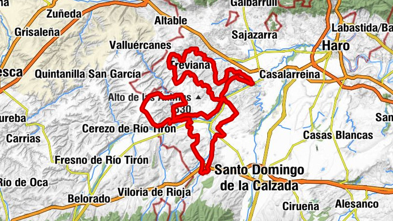 Ochánduri - Iglesia de San Miguel - Hostal Restaurante El Botero - Ermita de la Virgen Peregrina