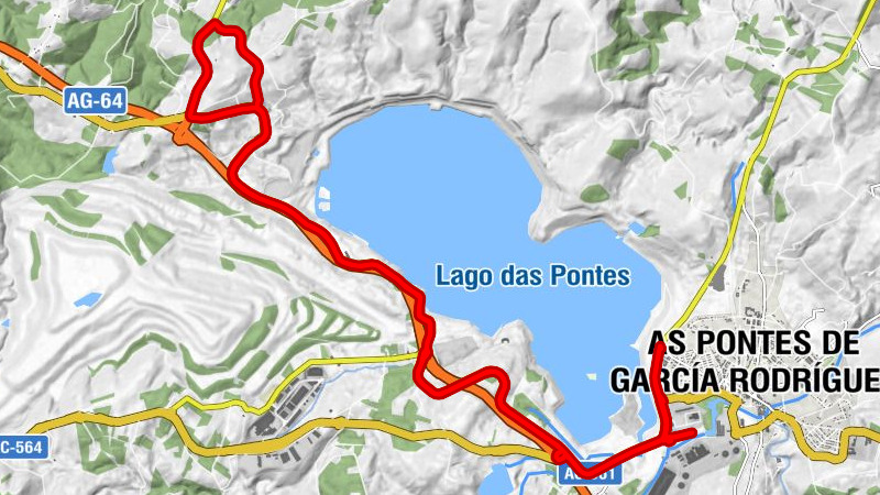 As Pontes de García Rodríguez - A Igrexa - Os Codesás - Porto Ferreiro