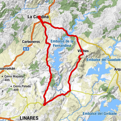 La Carolina - Vilches - Los Mojineros - La Fernandina