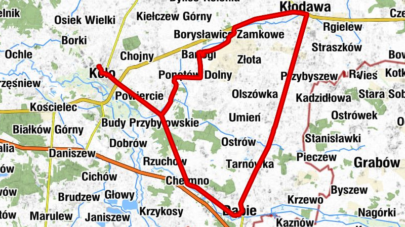 Koło - Kościół parafialny pw. św. Rocha - Kościół parafialny pw. Wniebowzięcia Najświętszej Maryi Panny - Kościół parafialny pw. św. Mikołaja Biskupa