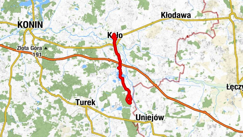 Koło - Kościół farny Podwyższenia Krzyża Świętego - Kościół Nawiedzenia Najświętszej Maryi Panny