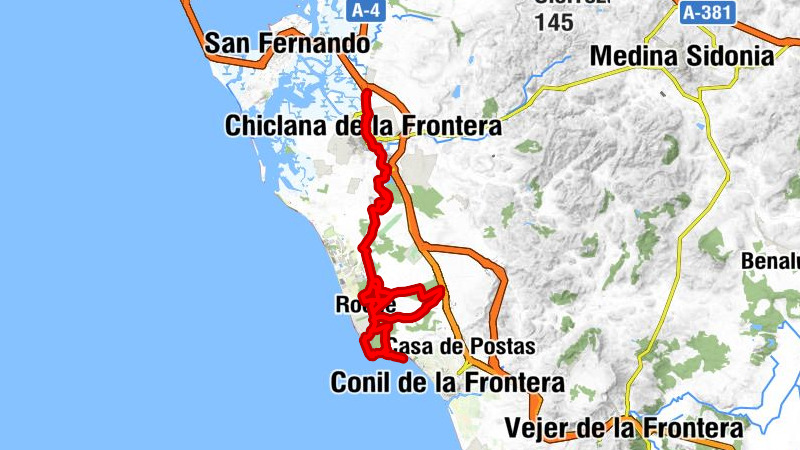 San Fernando - Chiclana de la Frontera - La Mata - Roche