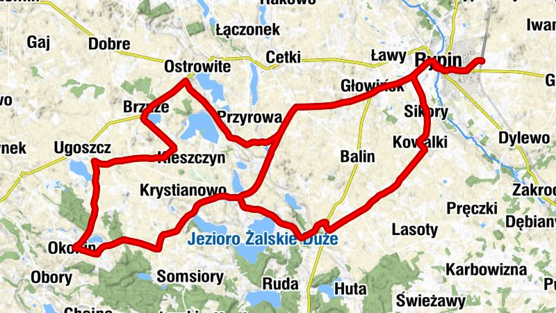 Rypin - Haos - Kaplica pw. Świętej Barbary - Kościół pw. Świętej Anny