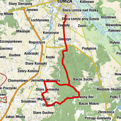 Łomża - Zawady - Giełczyn - Kaplica pw. Matki Bożej Nieustającej Pomocy