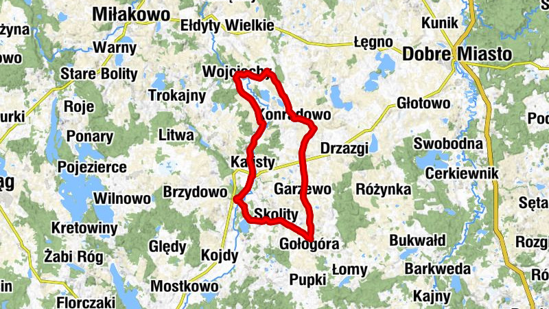 Gołogóra - Kościół pw. Narodzenia Najświętszej Maryi Panny - Skolity - Kościół pw. Świętych Kosmy i Damiana