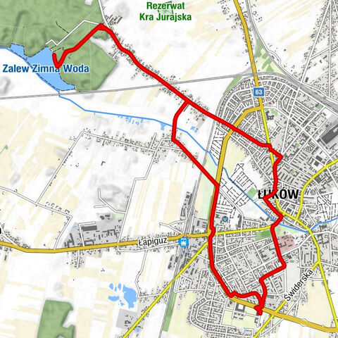 Łuków - Gołaszowiec - Wiatraki