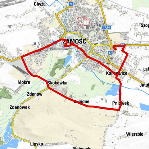 Osiedle Małe Ciche - Przy Szosie - Zamość - Kościół Adwentystów Dnia Siódmego