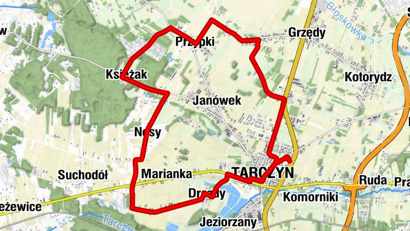 Restauracja Maluch - Tarczyn - Kościół parafialny pw. Najświętszego Serca Pana Jezusa - Kościół pw. Świętego Mikołaja Biskupa Męczennika