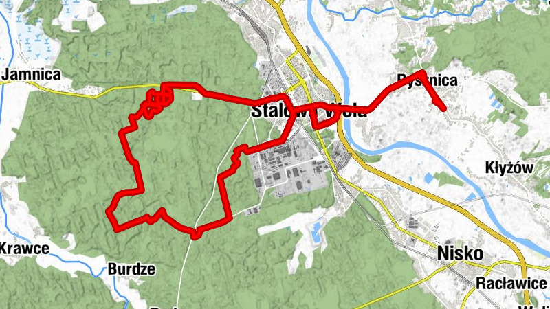 Podorenda - Retro - Kościół pw. Podwyższenia Krzyża Świętego i Świętego Jana Chrzciciela - Wrotna Góra
