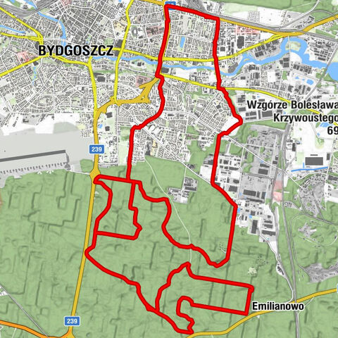 Bydgoszcz - Kościół pw. Niepokalanego Serca NMP - Wyżyny - Bartodzieje Małe