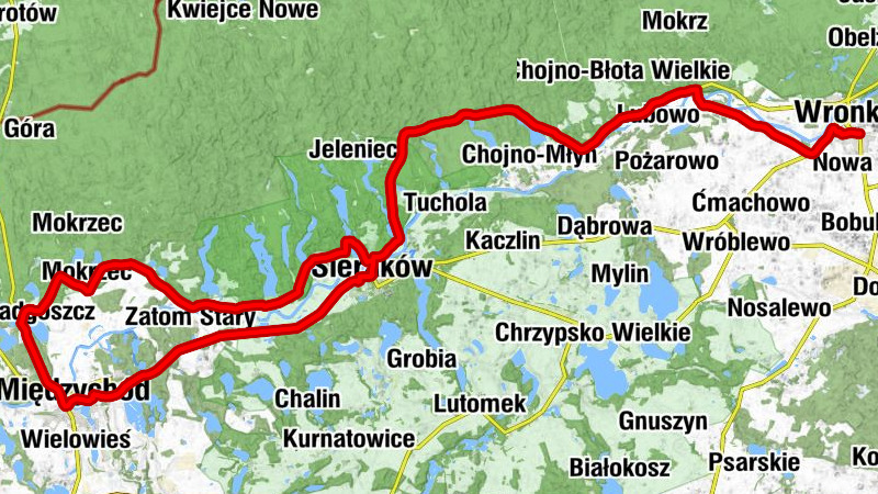 Wronki - Stara Szkoła - Kościół filialny pw. Serca Jezusowego - Kościół parafialny pw. Chrystusa Króla