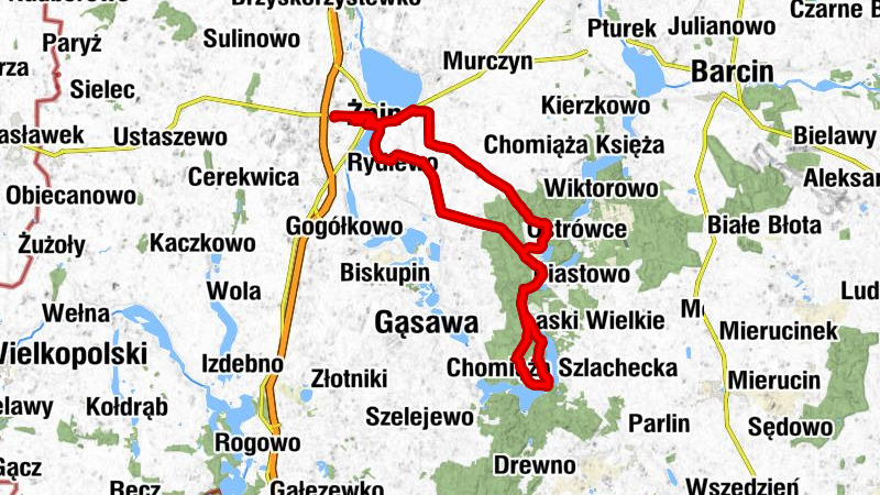 Żnin-Wieś - Żnin - Kościół pw. Świętego Floriana - Białożewin