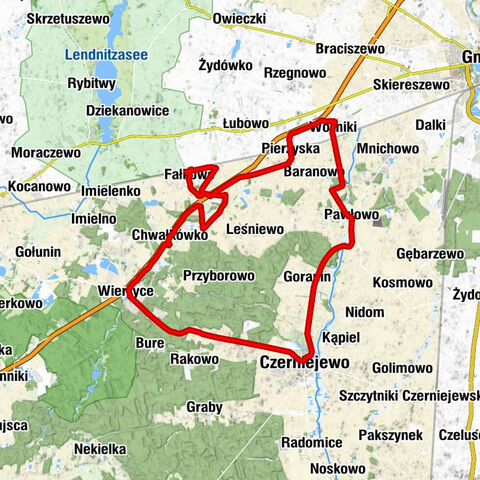 Fałkowo - Przyborowo - Czerniejewo - Kościół pw. św. Marcina