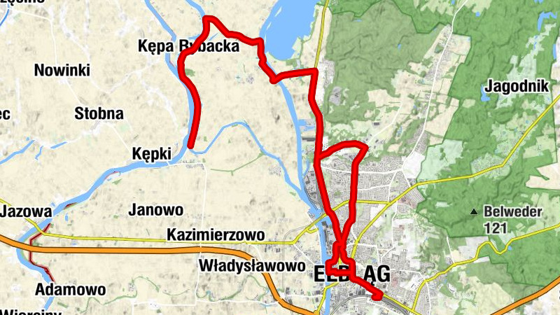 Elbląg - Kościół pw. Matki Boskiej Królowej Polski - Nowakowo