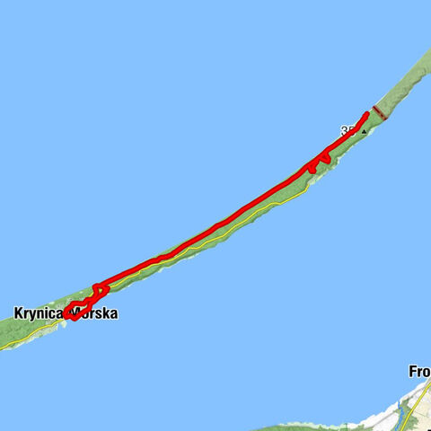 Krynica Morska - Wielbłądzi Grzbiet