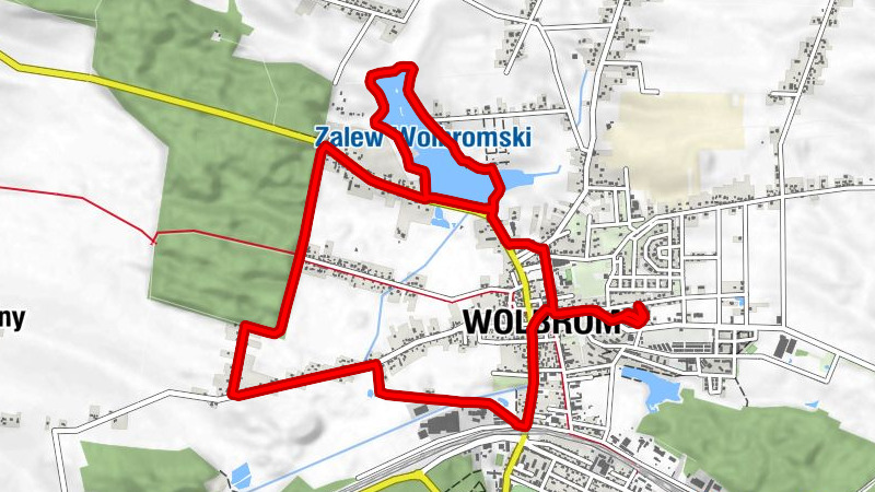 Osiedle Bolesława Chrobrego - Kościół pw. Świętej Katarzyny - Kaplica klasztorna - Kościół pw. Niepokalanego Poczęcia Najświętszej Maryi Panny w Wolbromiu
