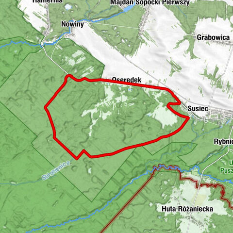 Susiec - Kościół pw. Świętego Maksymiliana Kolbe w Oseredku - Oseredek