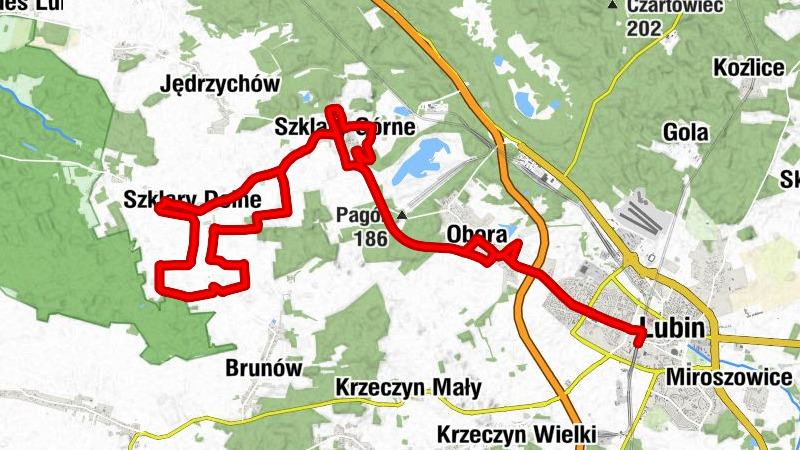 Lubin - Szyszka Chmielu - Kościół pw. Świętego Antoniego - Kościół pw. Świętych Apostołów Piotra i Pawła