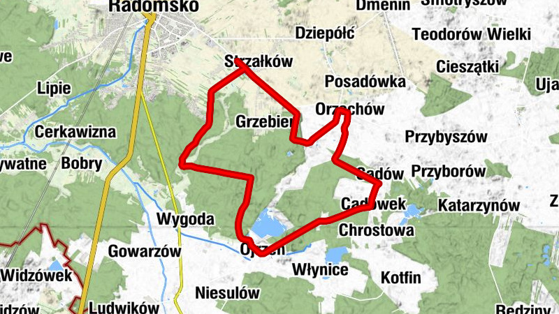 Kolonia Strzałkowska - Strzałków - kościół pw. Nawiedzenia Najświętszej Maryi Panny - Radomsko