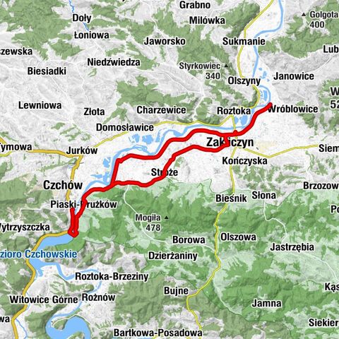Pęchry - Kaplica pw. Najświętszego Serca Pana Jezusa - Kościół pw. Matki Bożej Śnieżnej w Filipowicach - Kościół św. Idziego Opata w Zakliczynie