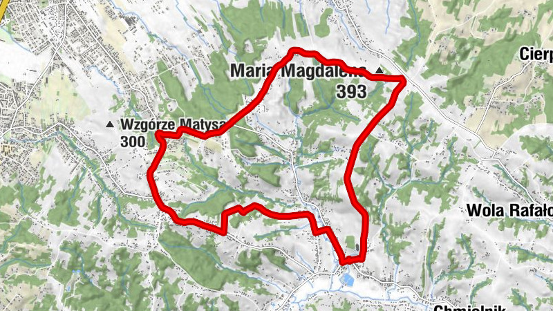 Chmielnik - Maria Magdalena - Kościół filialny pw. św. Marii Magdaleny - Kościół Matki Bożej Łaskawej