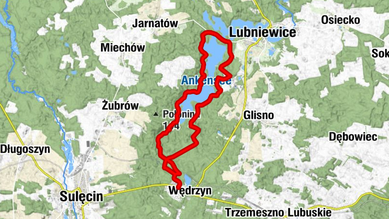 powiat sulęciński - Rybakówko - Ordzikowo