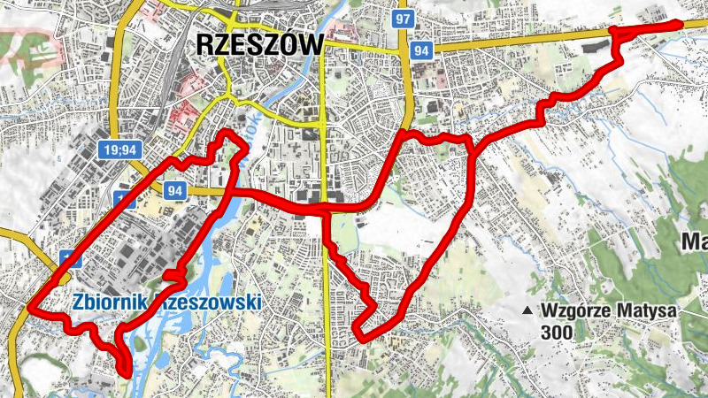 Zwięczyca - Rzeszów - Osiedle Zimowit - Zalesie