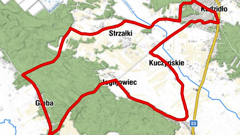 Kadzidło - Kościół pw. Ducha Świętego - Szwed - Strzałki