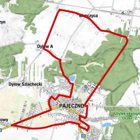 Olszówka - Pajęczno - Wręczyca - Dylów A