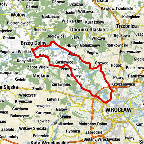 Brzezinka Średzka - Kościół pw. Najświętszej Maryi Panny z Góry Karmel - Kościół pw. Świętej Jadwigi Śląskiej - Kościół św. Wawrzyńca