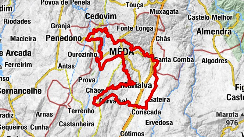 Mêda - Capela de São Pedro - Igreja Matriz - Santa Catarina - Capela de Nossa Senhora dos Milagres