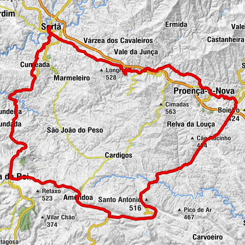 Sertã - Cumeada - Vila de Rei - Proença-a-Nova