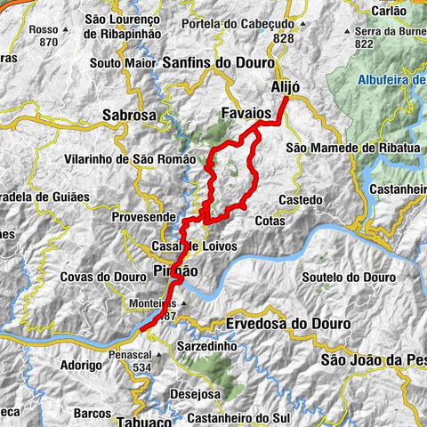 Alijó - Favaios - Igreja Paroquial do Pinhão - Pinhão