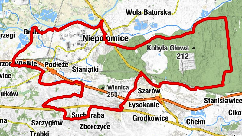 Dąbrowa - Kościół pw. Wniebowzięcia Najświętszej Marii Panny w Grabiu - Kościół pw. Dziesięciu Tysięcy Męczenników - Piaskowa