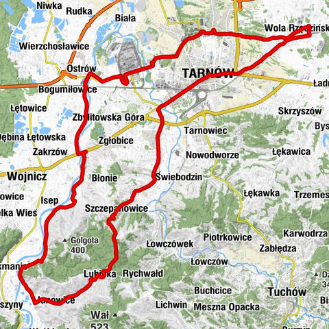 Wola Rzędzińska - Kaplica - Kościół pw. Podwyższenia Krzyża Świętego w Janowicach - Połcze Drugie