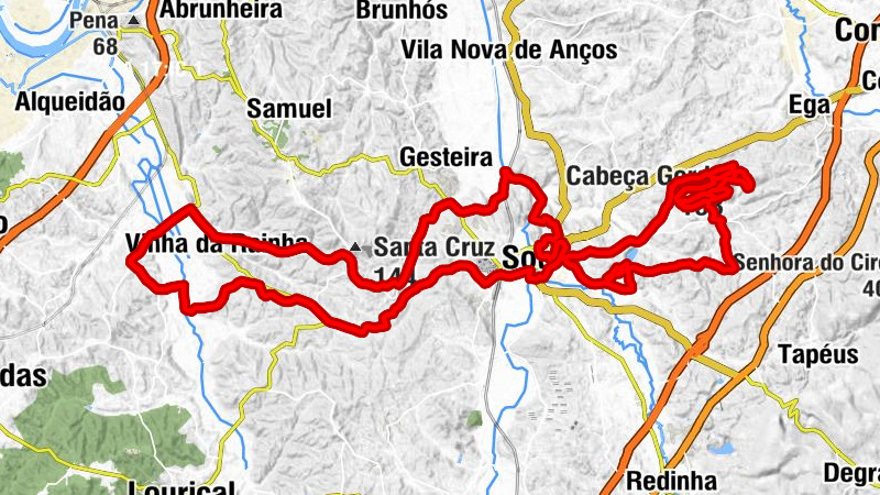 Atouguia - Cabeça Gorda - Capela da Alagoa - Borda do Campo