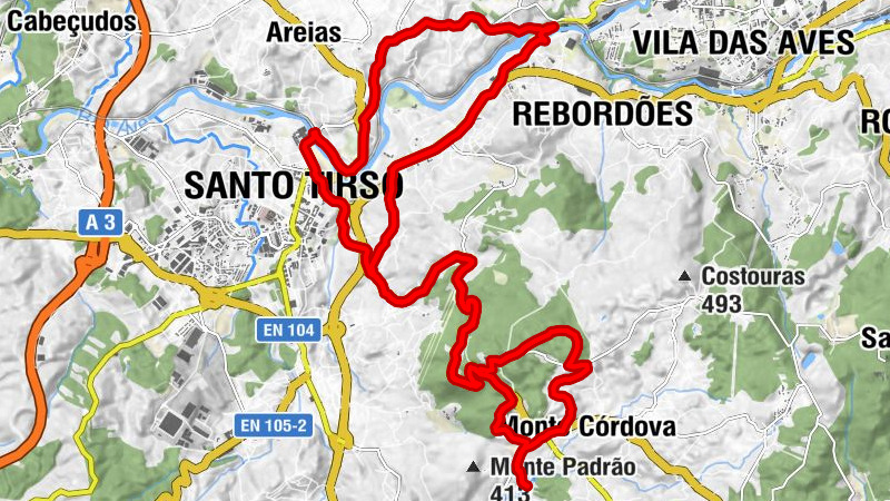 Caniços - Gondarim - Lama - Santo Tirso