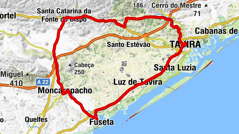 Fuseta - Igreja da Luz de Tavira - Igreja do Antigo Convento dos Eremitas de São Paulo - Igreja Matriz de Moncarapacho