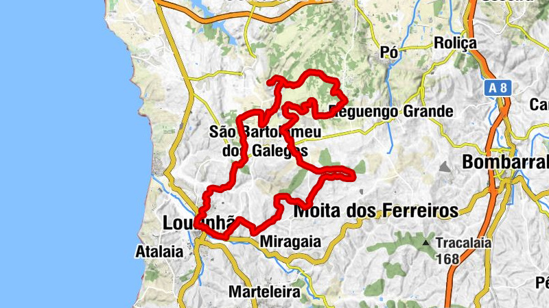 Lourinhã - Castelhanas - Moledo - Pena Seca