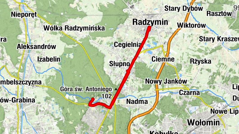 Czarna Struga - Kościół pw. Świętego Andrzeja Boboli - Radzymin