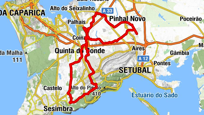 Venda do Alcaide - Pinhal Novo - Moita - Igreja de São Lourenço (Azeitão)