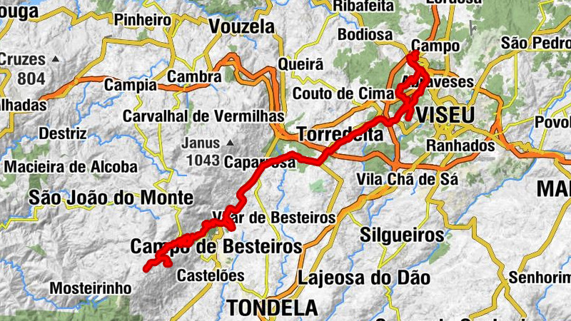 Moselos - Capela - Igreja Matriz de Santiago de Besteiros - Cabeço da Neve