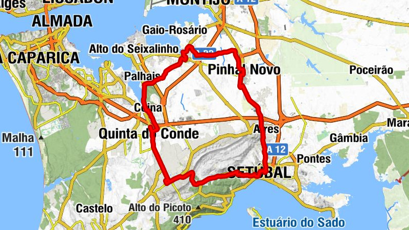 Setúbal - Ermida de Nossa Senhora das Necessidades - Igreja de São Lourenço (Azeitão) - Igreja Paroquial de Nossa Senhora da Boa Viagem