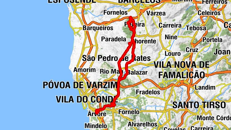 Varziela - Capela de Nossa Senhora da Ajuda - Capela de São Mamede - Igreja de Macieira de Rates