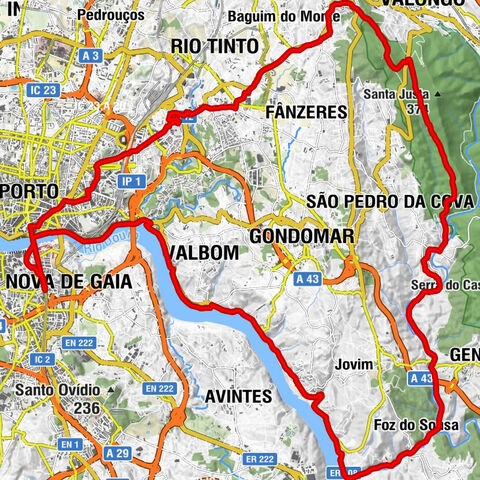 Câmara Gaia - Capela do Senhor do Carvalhinho - Igreja Paroquial da Foz do Sousa - Capela da Senhora dos Chãos